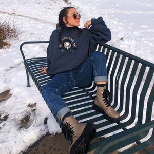 Vintage golf crew neck